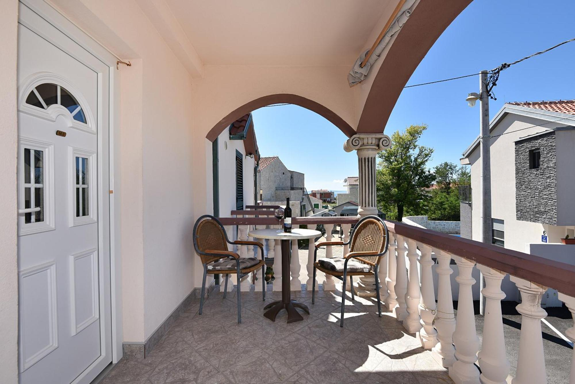Apartments Liljana Privlaka Exterior foto